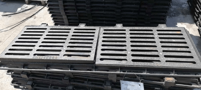 平凉球墨铸铁连体双篦展示