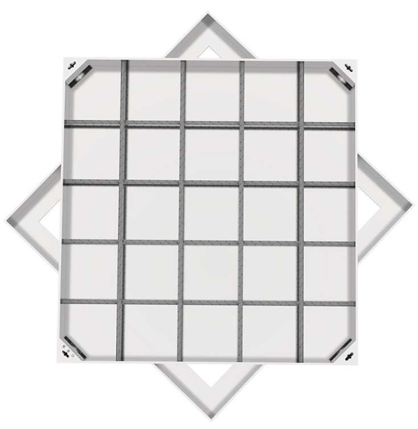 平凉不锈钢方井展示